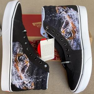 Vans Comfycush Sk8-Hi Discovery Project Tigers WMNS